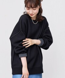 仿衛衣2WAY針織衫