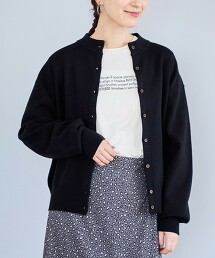 Q彈柔軟 微高領針織外套