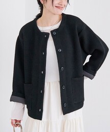 雙面布料仿外套針織衫