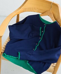 PENNEYS特別訂製  配色層次感開襟衫