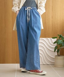 棉嫘縈牛仔寬褲
