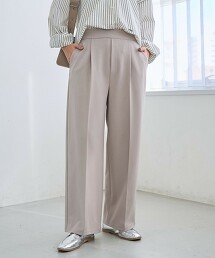 輕便美腿寬褲 