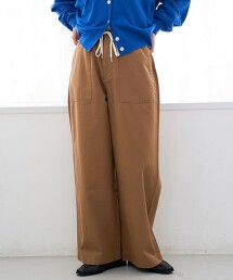 垂墜棉質輕便貝克褲