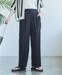 接觸冷感 輕便美腿寬褲