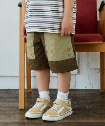 【DOD】KIDS拼色尼龍短褲