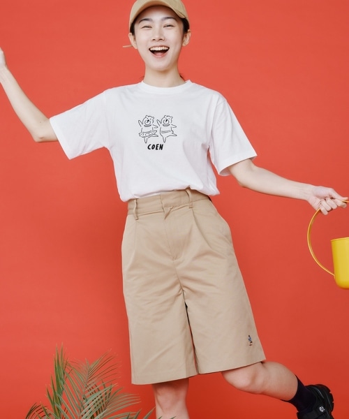 台灣限定 coen bear 短褲 女款