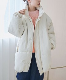 防潑水鋪棉怪獸外套 長版