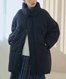 防潑水鋪棉怪獸外套 長版