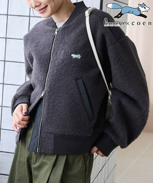 PENNEYS特別訂製 毛絨刷毛拉鍊短外套