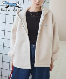 PENNEYS特別訂製 毛絨刷毛連帽拉鍊短外套