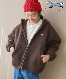 PENNEYS特別訂製 毛絨刷毛連帽拉鍊短外套