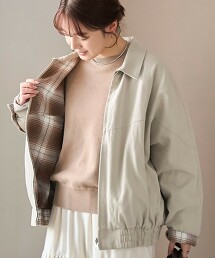 雙面穿格紋短外套