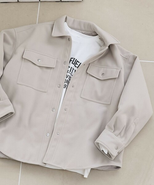 厚呢鋪棉CPO外套