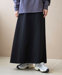 瓦楞拼接荷葉裙