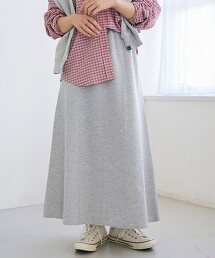 瓦楞拼接荷葉裙