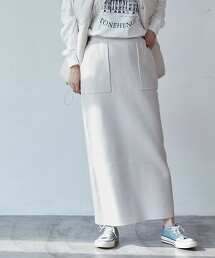 米蘭羅紋窄裙