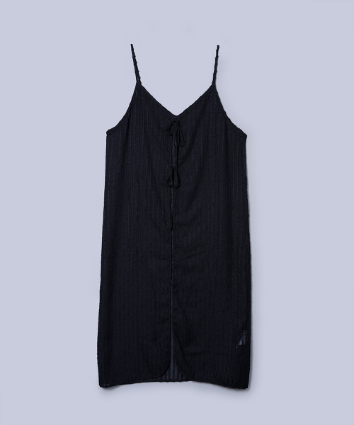 台灣限定 2way綁帶透膚洋裝