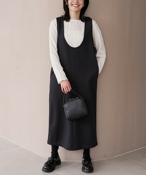 REVERSEWARM U領背心裙