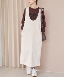 REVERSEWARM U領背心裙