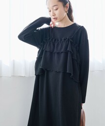 【成套單品】起毛羅紋吊帶背心洋裝