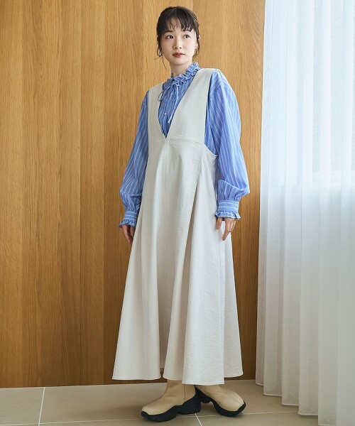 聚酯斜紋布A字吊帶裙