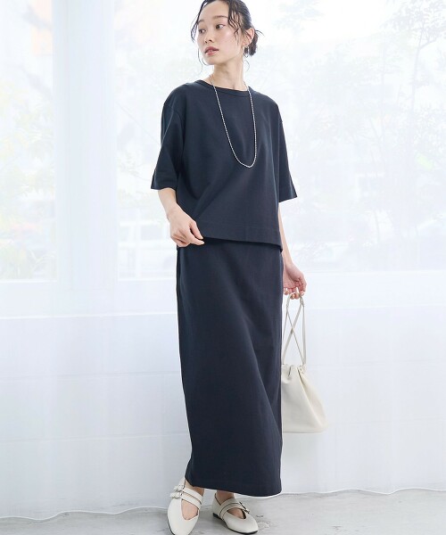 【成套單品】窄裙針織衫套組