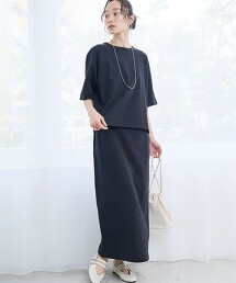 【成套單品】窄裙針織衫套組