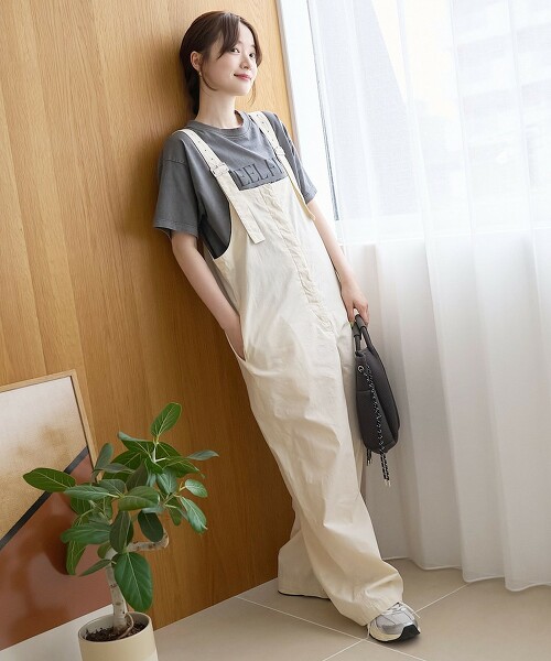 棉防撕裂布料吊帶褲