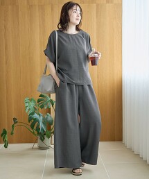 【成套單品】抗UV涼感亞麻觸感罩衫套組