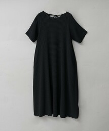 泡泡紗格紋蝴蝶結緞帶洋裝
