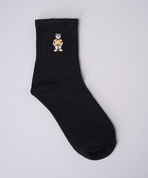 台灣限定 coen BEAR 刺繡小熊襪