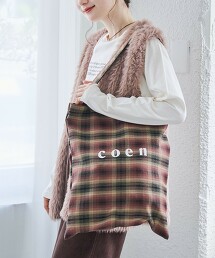 coen LOGO購物托特包