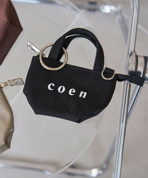 coen LOGO托特包吊飾 XS