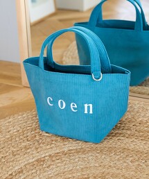 coen LOGO 拼色托特包 S