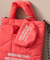 LOGO刺繡迷你收納包鑰匙圈