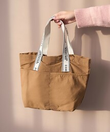 coen LOGO織帶托特包