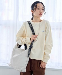 coen LOGO織帶單肩包