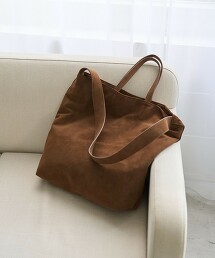 仿麂皮 2way托特包