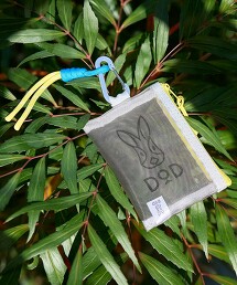 【預購】【DOD】兔子網眼小物收納包