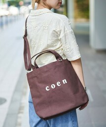 2WAY coen LOGO托特包