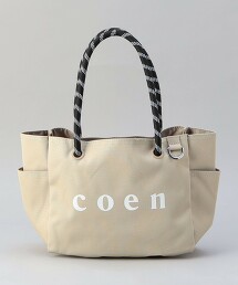 coen LOGO帆布托特包 M
