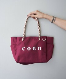 coen LOGO帆布托特包 M