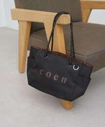 coen LOGO帆布托特包 M