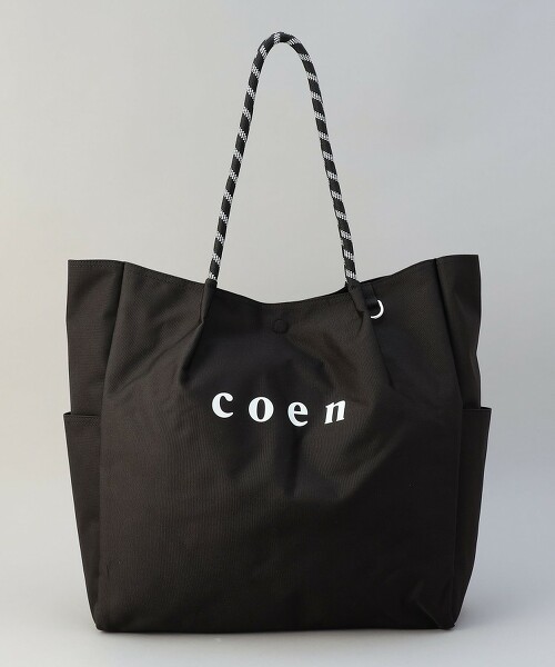 coen LOGO帆布托特包 L