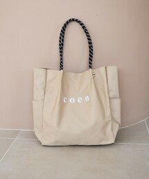coen LOGO帆布托特包 L