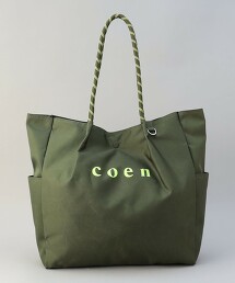 coen LOGO帆布托特包 L