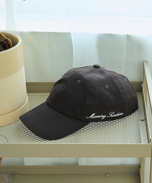 LOGO刺繡斜紋棒球帽