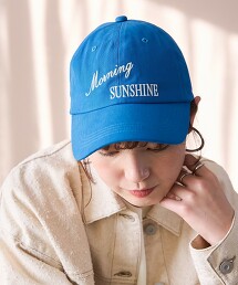 LOGO刺繡斜紋棒球帽