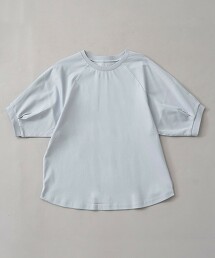 網路限定【RONEL】簡潔柔滑連肩袖T恤