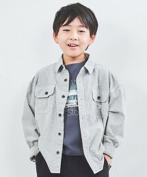 【coen KIDS】SMITH’S特別訂製平織襯衫